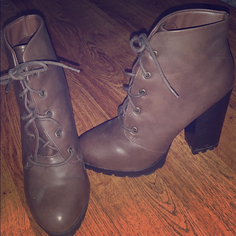 High Heel Ankle Boots